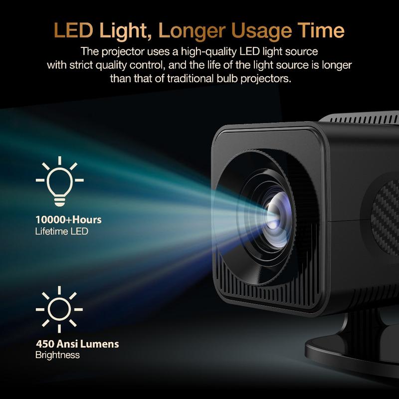 Projetor Smart HY 320 Android Full HD 1920x1080 Bluetooth Wi-fi