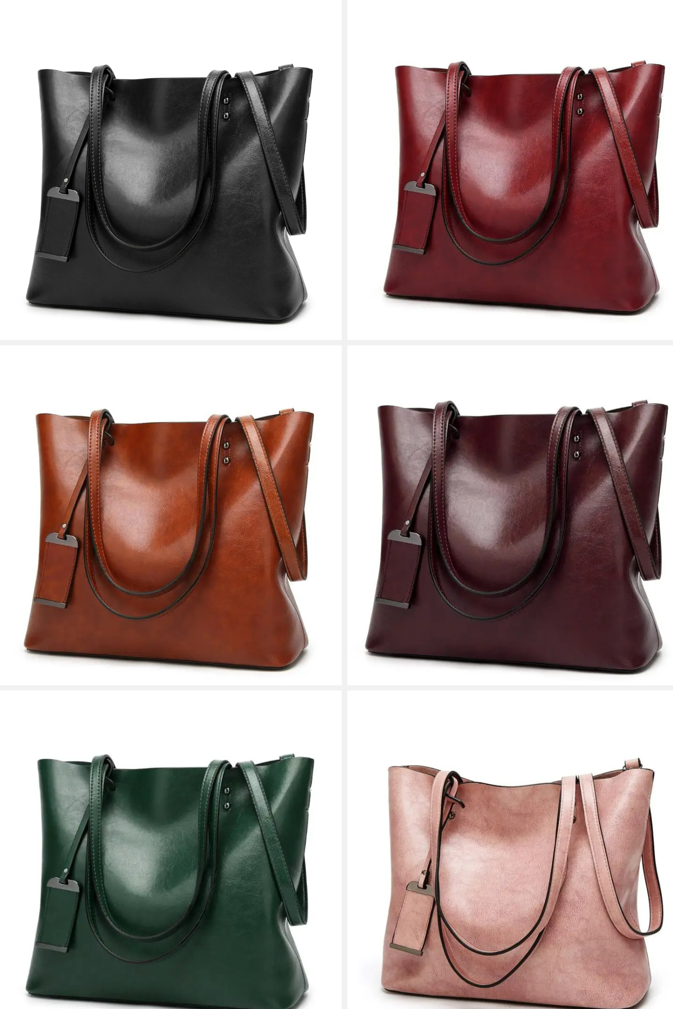 Bolsa Patricia de Couro Muito Espaçosa